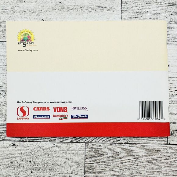 Safeway's Eat Like a Champion Recipe Cookbook Booklet 2002 Retro - Picture 9 of 11